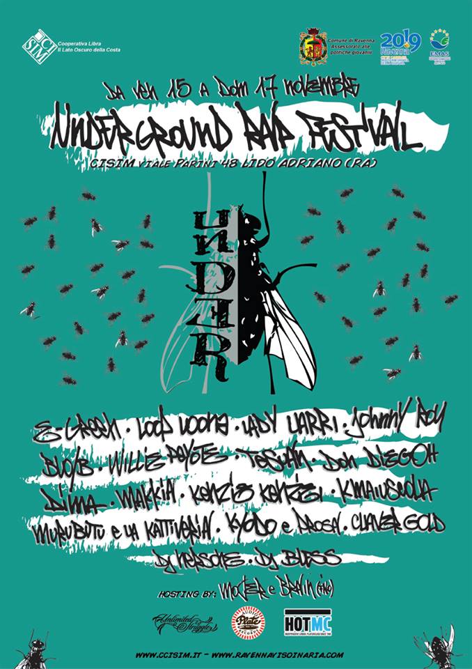 Under Festival: tre giorni di Hip Hop a Ravenna in collaborazione con Hotmc